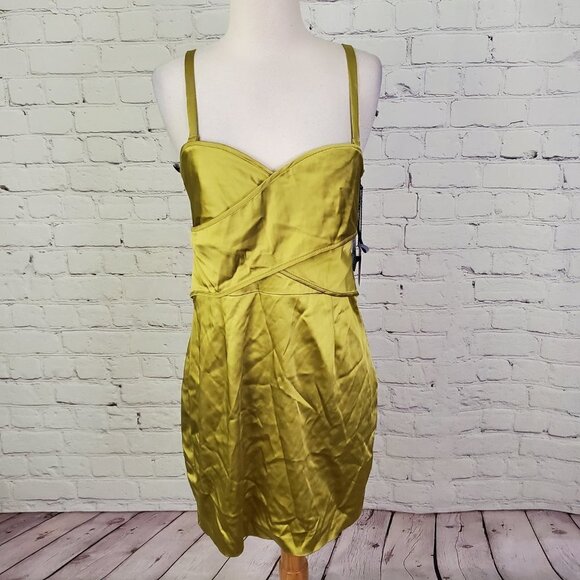 Vera Wang Lavender Label Cocktail Dress 12 NWT FLAW - Picture 3 of 10